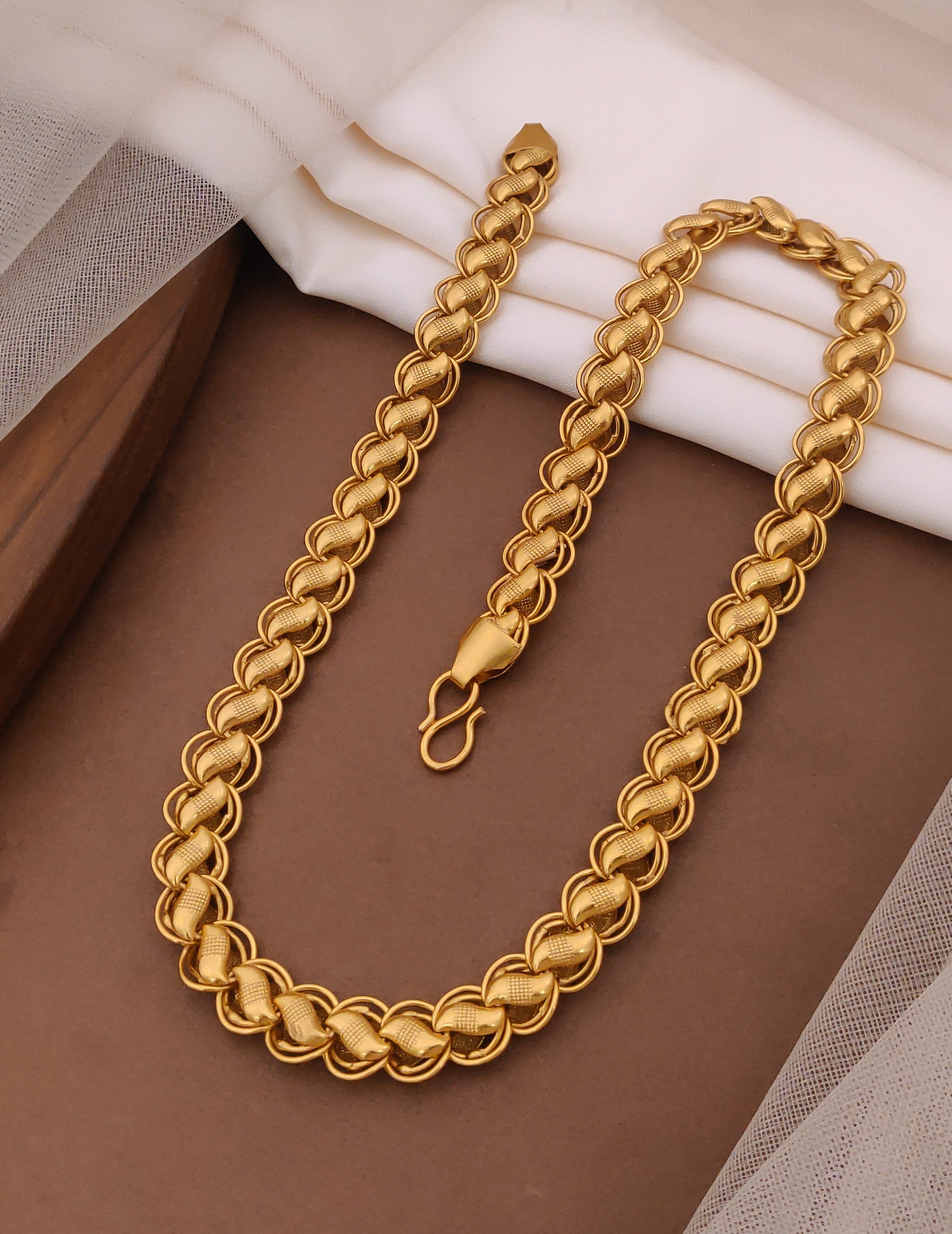 Premium Lotus Golden heavy Chain for Man